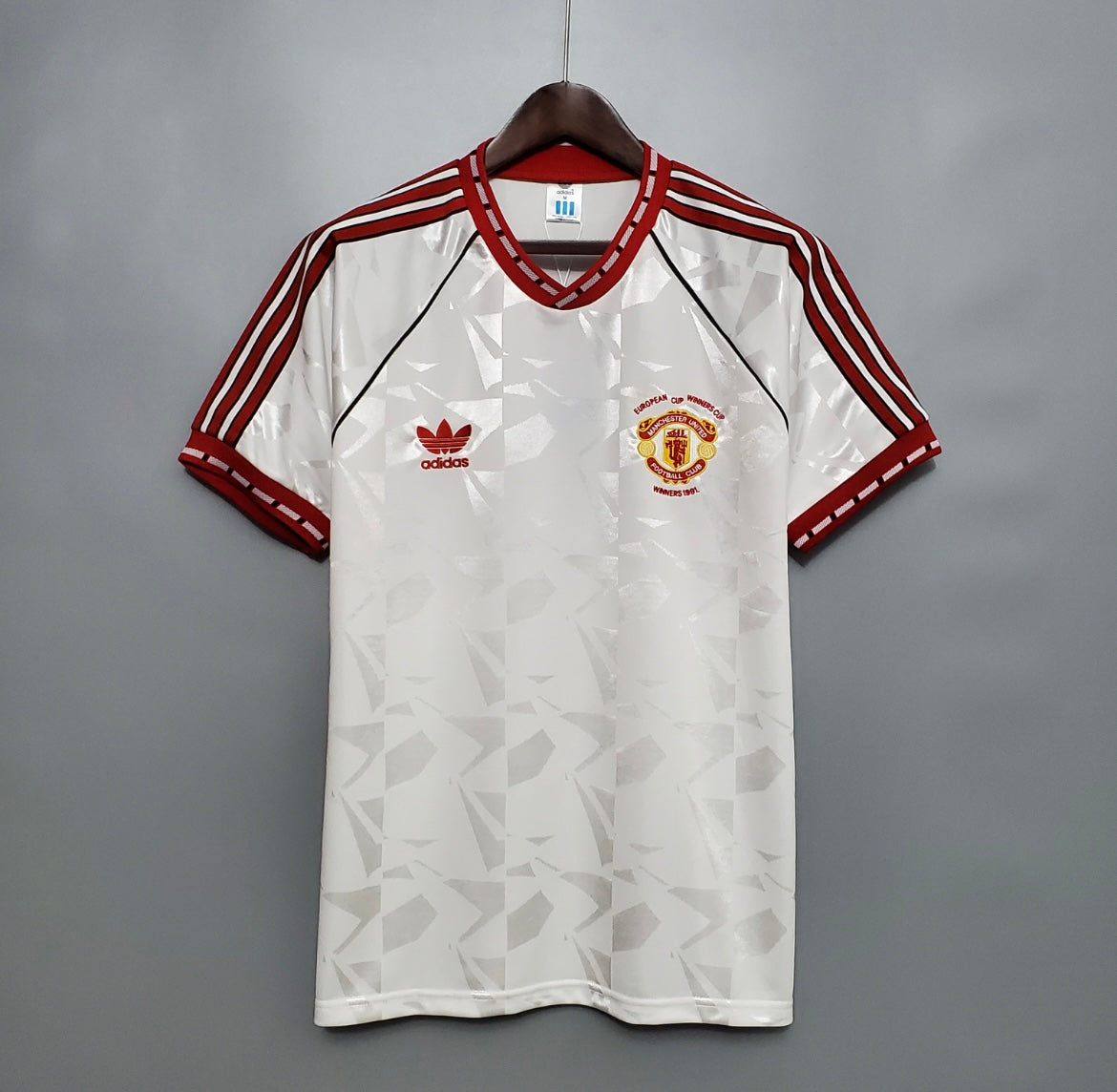 retro 1991 M-U white