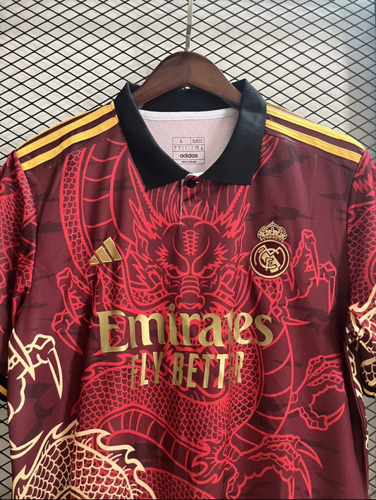 24/25 Real Madrid Chinese Dragon red
